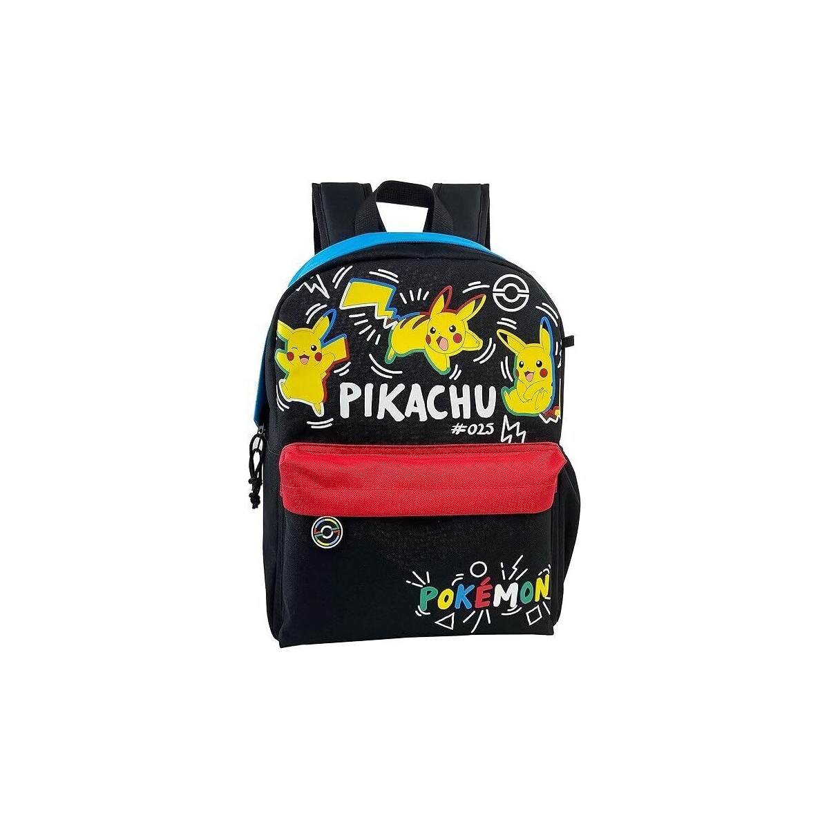 Malas Mochila Pokemon MC-356-PK Preto