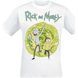 Textil Homem T-shirt mangas compridas Rick&Morty RNM00374TSW Multicolor
