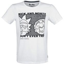 Textil Homem T-shirt mangas compridas Rick&Morty TS540144RMT Multicolor