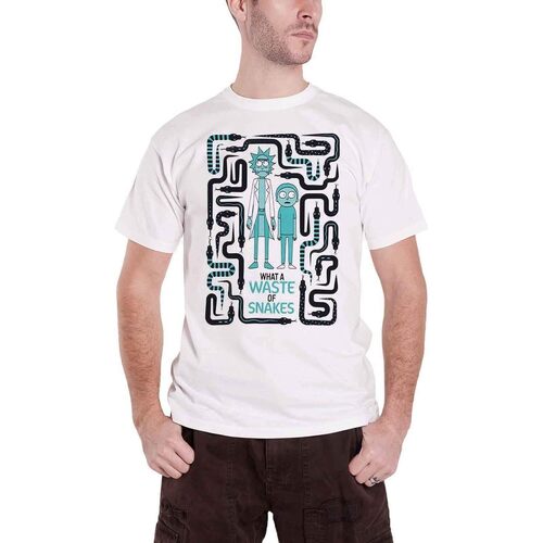 Textil Homem T-shirt mangas compridas Rick&Morty TS233516RMT Multicolor