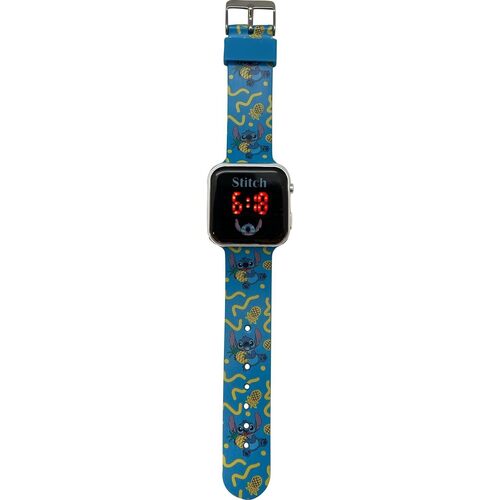 Abat jours e pés de candeeiro Relógios Digitais Stitch  Azul