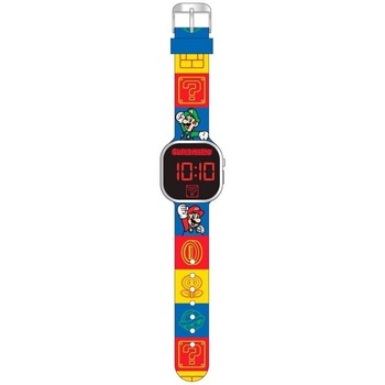 Alma En Pena Relógios Digitais Super Mario Bros  Multicolor