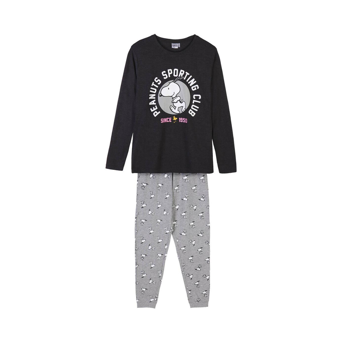 Textil Mulher Pijamas / Camisas de dormir Dessins Animés 2900000203 Preto