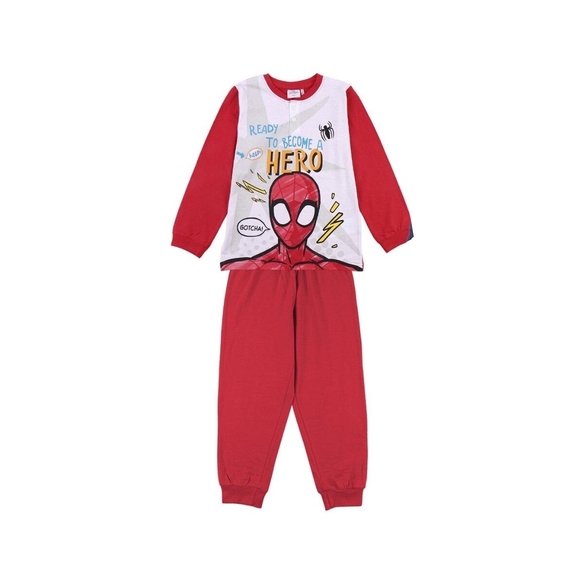 Textil Rapaz Pijamas / Camisas de dormir Marvel 2900000711A Vermelho