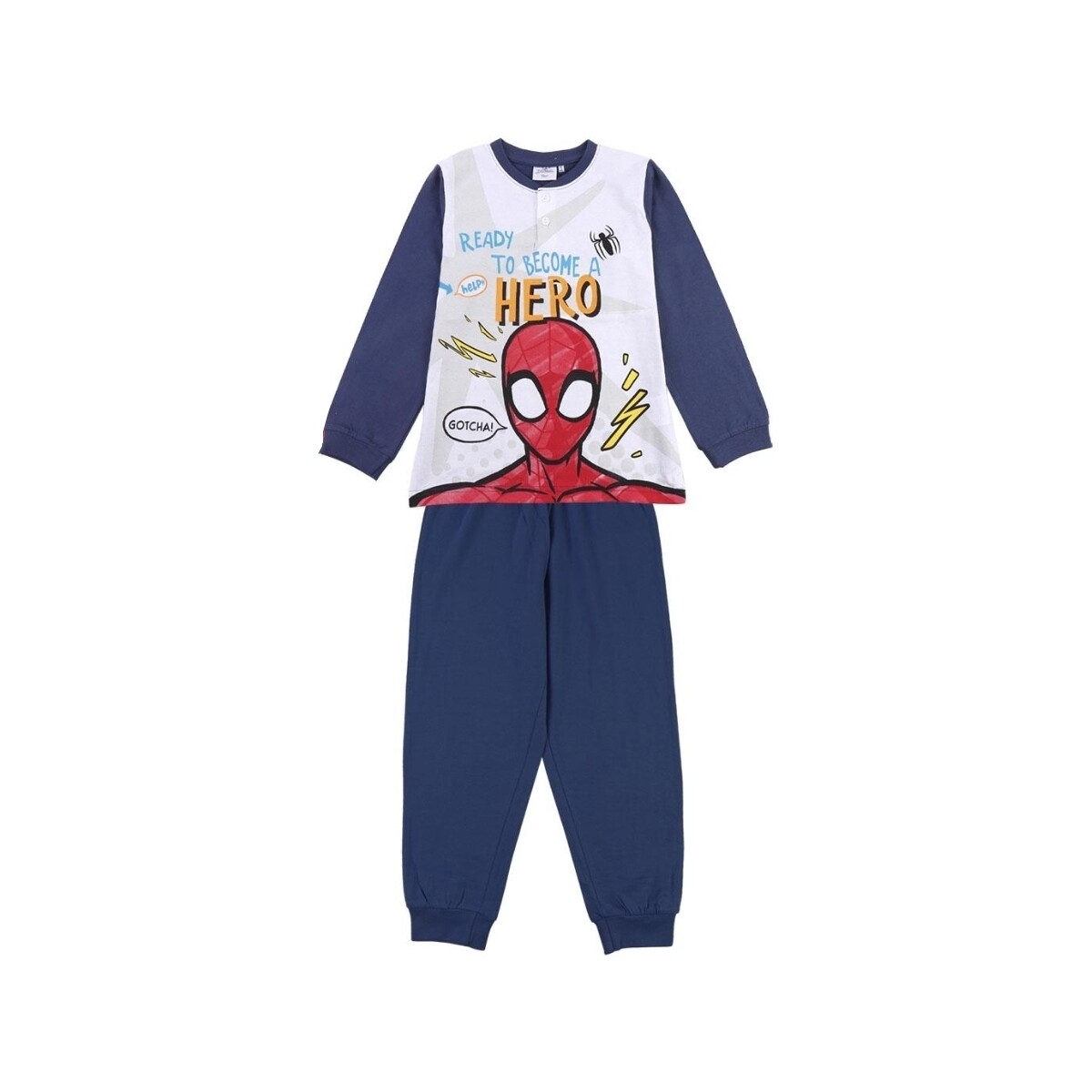Textil Rapaz Pijamas / Camisas de dormir Marvel 2900000711B Azul