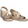 Sapatos Mulher Sandálias Luna Collection 74459 Ouro