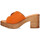 Sapatos Mulher Sandálias Luna Collection 74732 Laranja