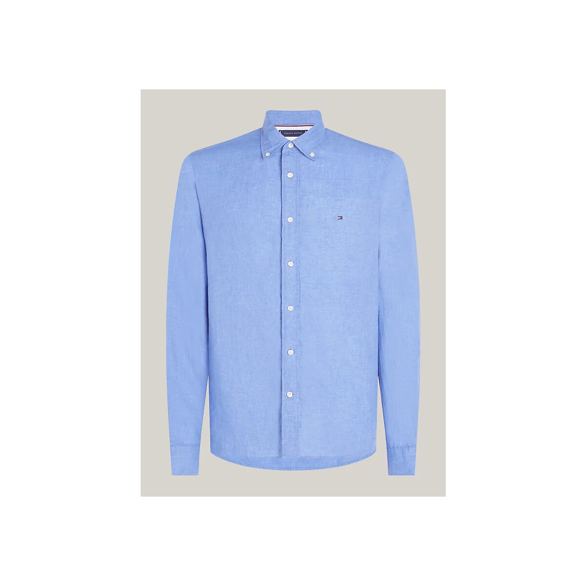 Textil Homem Camisas mangas comprida Tommy Hilfiger MW0MW34602 Azul