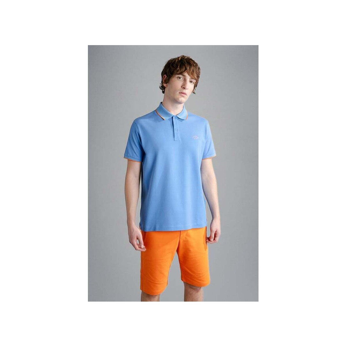 Textil Homem T-shirts e Pólos Paul & Shark 24411300 Azul