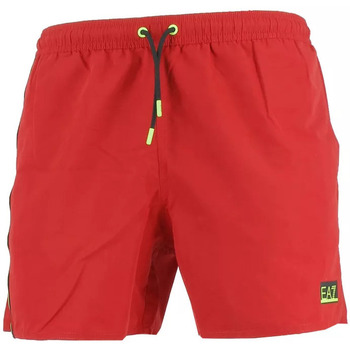 Textil Homem Shorts / Bermudas Emporio Armani EA7 9020004R731 Vermelho