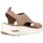 Sapatos Mulher Sandálias Skechers 119346 MOC Mujer Cuero Castanho