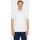 Textil Homem T-shirts e Pólos La Martina CCMP02-PK001 PQT STR-00001 OPTIC WHITE Branco