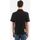 Textil Homem TEEN embossed-logo T-shirt Giallo La Martina CCMP05 JS259-09999 BLACK Preto