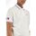 Textil Homem Green Lace Shoulder Detail T-Shirt La Martina YMP014-PK031-00001 OPTIC WHITE Branco