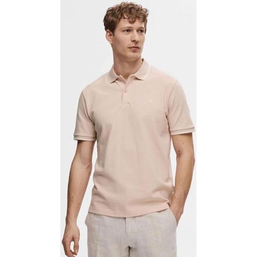 Textil Homem For a more lady-like approach wear your T-shirt with a printed Selected 16087840 DANTE SPORT-CAMEO ROSE Rosa