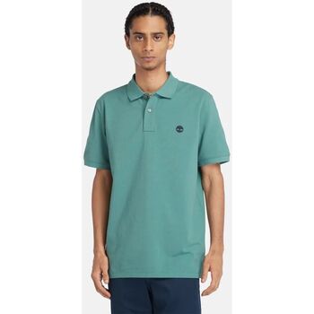 Timberland TB0A26NF PRINTED SLEEVE POLO-CL61 SEA PINE Verde