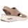 Sapatos Mulher Sandálias Skechers 119458 MOC Mujer Cuero Castanho