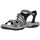 Sapatos Mulher Sandálias Skechers 163186 BLK Mujer Negro Preto