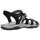 Sapatos Mulher Sandálias Skechers 163186 BLK Mujer Negro Preto