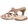 Sapatos Mulher Sandálias Skechers 163186 MOC Mujer Cuero Castanho