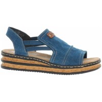 Sapatos Mulher Sandálias Rieker RKR684 Marinho