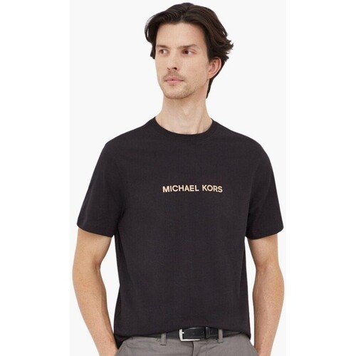 Textil Homem T-Shirt mangas curtas Segurança da palavra-passe CH351RIFV4 Preto