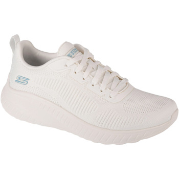 Sapatos Mulher Sapatilhas Skechers Bobs Squad Chaos - Face Off Branco