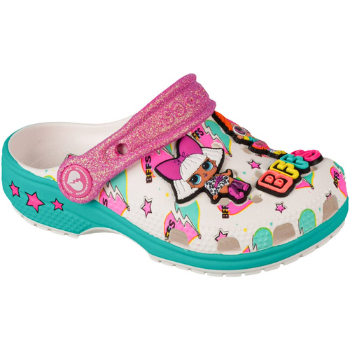 Sapatos Rapariga Chinelos Crocs LOL Surprise BFF Kids Classic Clog Branco