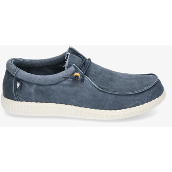Sapatos Homem Sapatos & Richelieu Nae Vegan Shoes WP150 WALLABY WASHED Azul