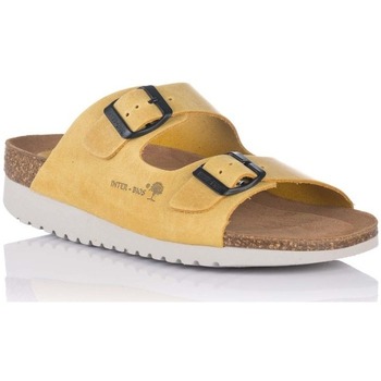 Sapatos Mulher Sandálias Interbios 7206-MG Amarelo
