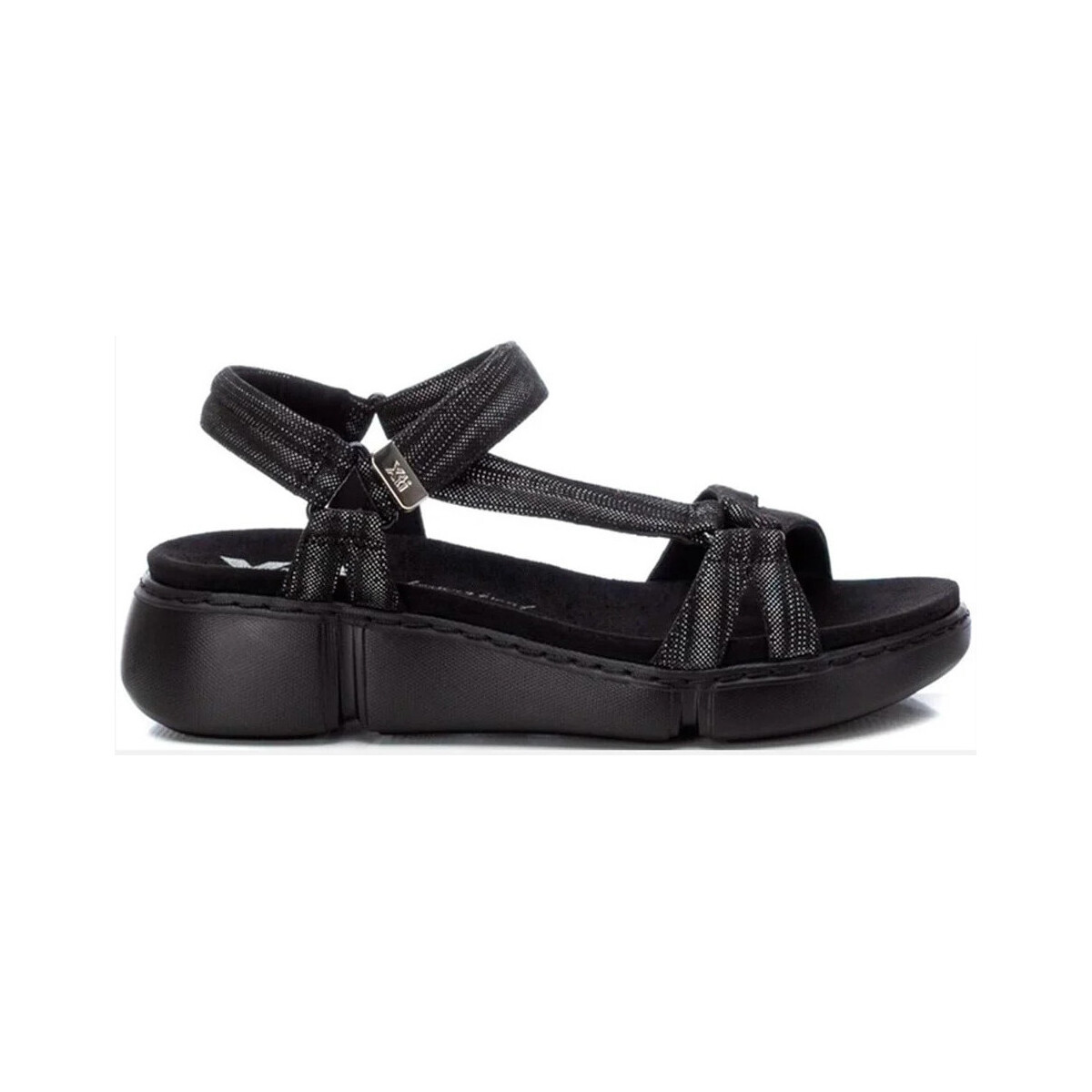 Sapatos Mulher Sapatos & Richelieu Xti Sandalias  Tiras Panama 142318 Negro Preto