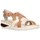 Sapatos Mulher Sandálias Pitillos 2801 Mujer Cuero Castanho