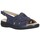 Sapatos Mulher Sandálias Pitillos 5581 Mujer Azul marino Azul