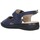 Sapatos Mulher Sandálias Pitillos 5580 Mujer Azul marino Azul
