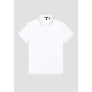 Textil Homem T-shirts e Pólos Antony Morato MMKS02379-FA100083-1011-18-1 Branco