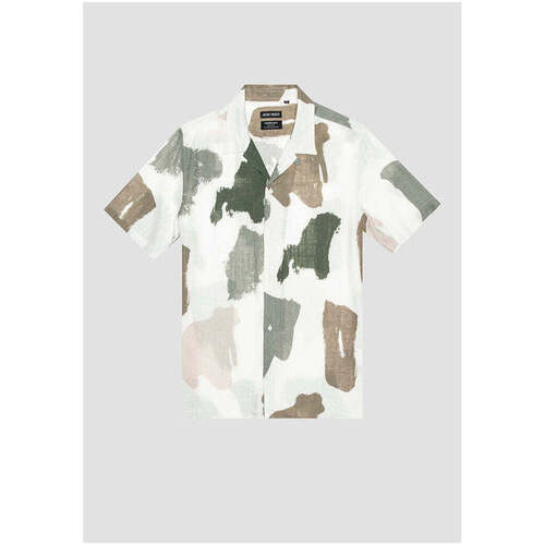 Textil Homem Camisas mangas comprida Antony Morato MMSS00171-FA430605-6002-36-1 Multicolor