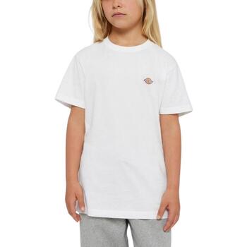 Textil Rapaz T-shirt Porterdale - Black Dickies  Branco