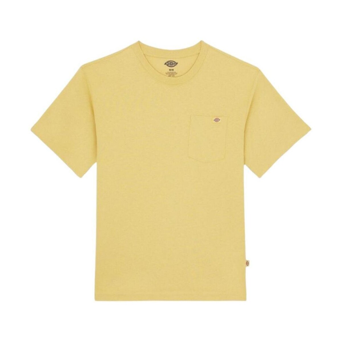 Textil Homem T-shirts e Pólos Dickies  Amarelo