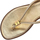 Sapatos Mulher Sandálias MICHAEL Michael Kors 40T2AEFA1M-PALE GOLD Ouro
