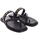Sapatos Mulher Sandálias MICHAEL Michael Kors 40T2ALFA1L-BLACK Preto