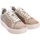 Sapatos Mulher Sapatilhas de ténis MICHAEL Michael Kors 43T2ETFS1D-SILVER-PALEGOLD Prata