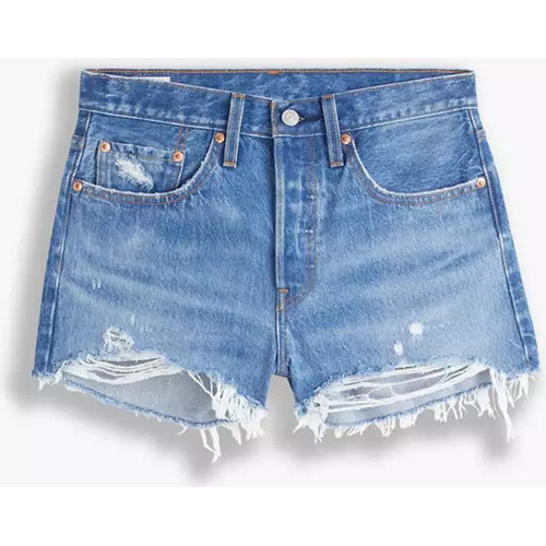 Textil Mulher Shorts / Bermudas Levi's 563270081 Azul