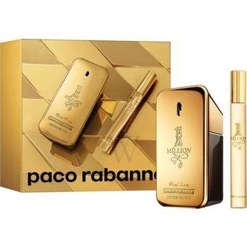 beleza Homem Coffret de perfume Paco Rabanne Set One Million 100ml colônia+ Mini 10ml Set One Million 100ml cologne+ Mini 10ml 