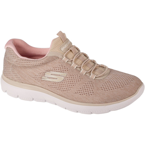 Sapatos Mulher Fitness / Training  Skechers Summits - Fun Flair Bege