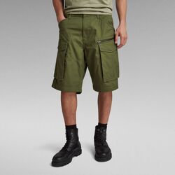 Textil Homem Shorts / Bermudas G-Star Raw D08566-D384 ROVIZ ZIO RLXD SHORT-B230 SHADOW OLIVE Verde