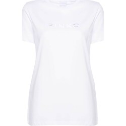 Textil Mulher Polos mangas compridas Pinko 101752-A1NW Branco