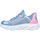 Sapatos Criança Sapatilhas Skechers 302221L BLPK Azul
