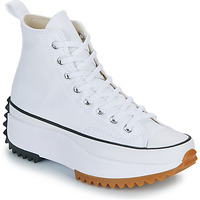 Sapatos Mulher Sapatilhas de cano-alto Converse flyknit RUN STAR HIKE Branco