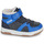 Sapatos Rapaz Sapatilhas de cano-alto BOSS J51345/87A Marinho / Azul