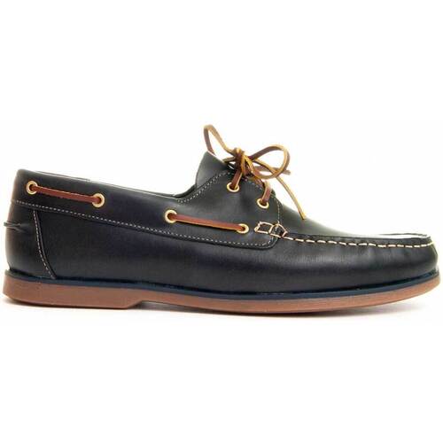 Sapatos Homem Top 5 de vendas Purapiel 89132 Azul